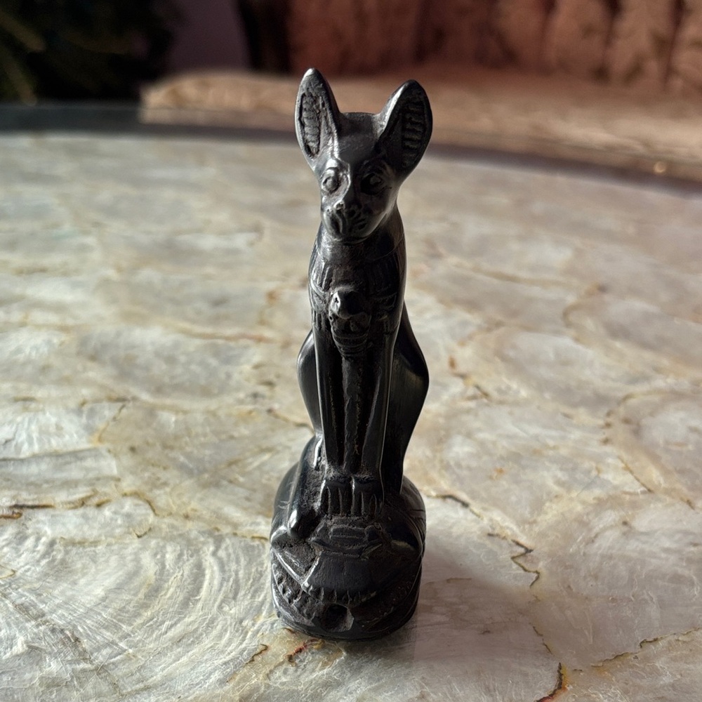 Vintage Egyptian Cat Figurine